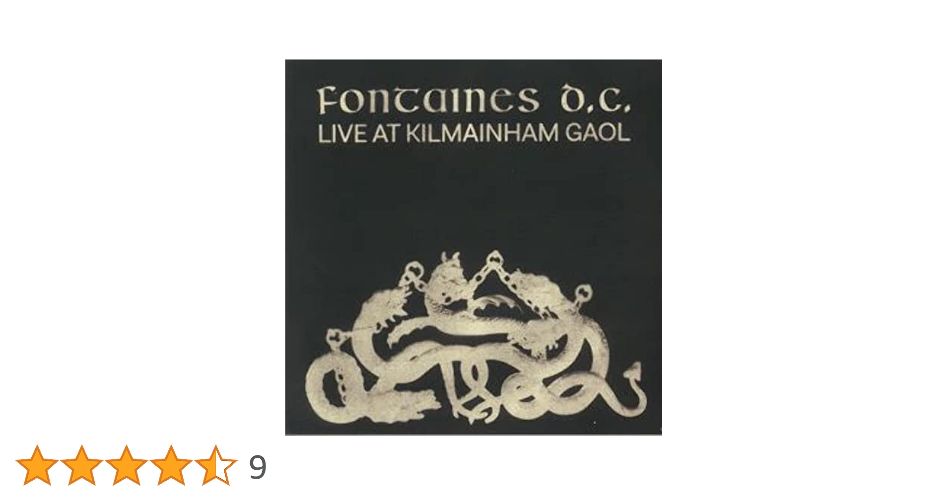 Fontaines D.C. - Live At Kilmainham Gaol Vinyl: Amazon.co.uk